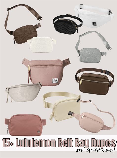 best belt bag dupe|lululemon belt bag dupe size.